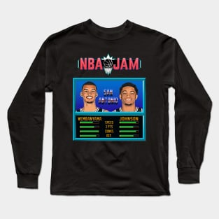 NBA JAM - SAN ANTONIO ! Long Sleeve T-Shirt